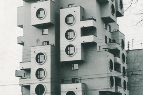 Wohnhaus an der Minskaja-Straße, 1980s, Bobrujsk, Weißrussland<br />