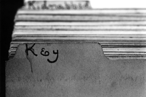 Erica Baum, Untitled (Key)<br />