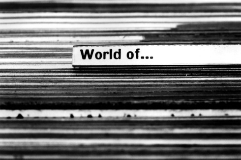Erica Baum, Untitled (World of ...)<br />
