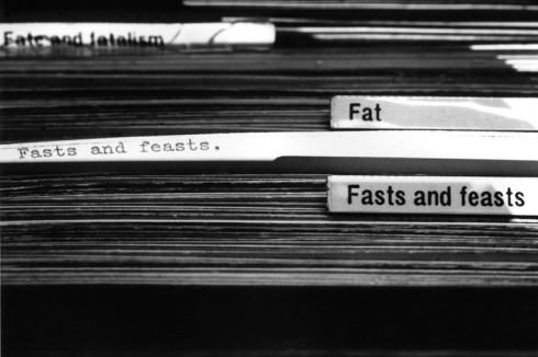 Erica Baum, Untitled (Fasts and Feasts)<br />