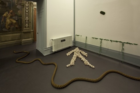 Remake: "Me Sunbathing in Turin, January 19 1969" von Alighiero Boetti<br />