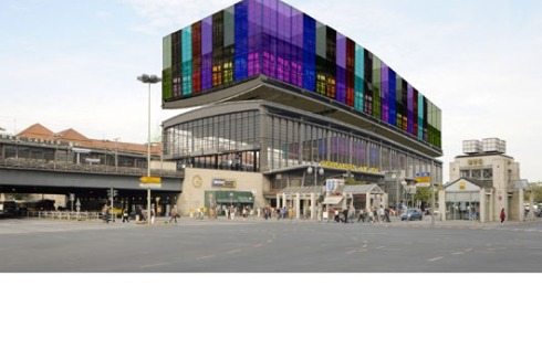 Andrew Albers: Tempelhof? Die neue Zentralbibliothek als gespiegelte Kopie des Bahnhof Zoo.<br />