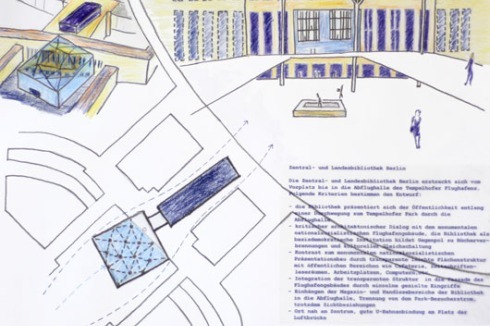 Wasco Wruck: ein Atrium für das Flughafengebäude von Ernst Sagebiel.<br />