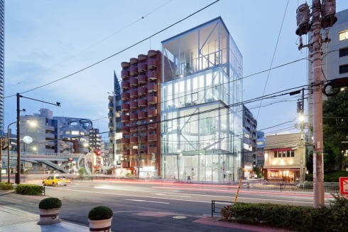 Kazuyo Sejima, Shibaura Building, Shibaura, Tokyo, Japan, 2011<br /><a href="http://www.sanaa.co.jp/" >Sanaa</a><br />