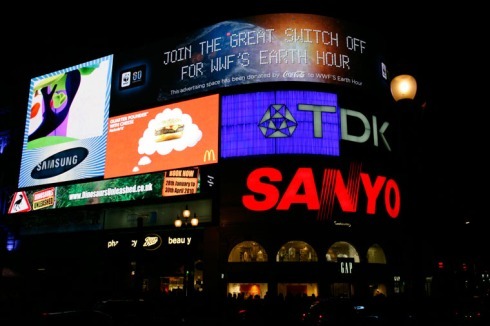 Der Picadilly Circus in London. Hier lohnt sich das Abschalten.<br />