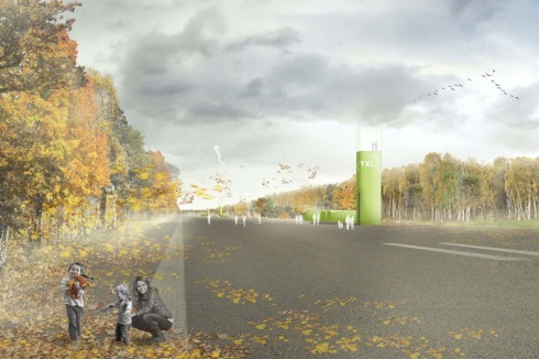 ... in der Kategorie " Landschaftsarchitektur" für Niklas Mayr und Martin Schmitz von der TU Berlin.<br />