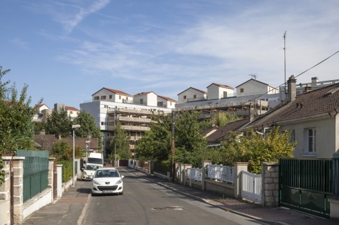Der Stadtteil Mordac im französischen Champigny-sur-Marne.<br />