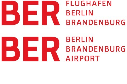 Nach der siegreichen Teilnahme an einem europaweit ausgeschriebenen Wettbewerb erhielt das Berliner Büro Realgestalt den Auftrag zur Gestaltung der Marke des Flughafens, der Schrift und des Erscheinungsbilds.<br />