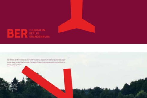 So hätte man jetzt starten können: Anzeige und Plakat warten auf den Einsatz<br />