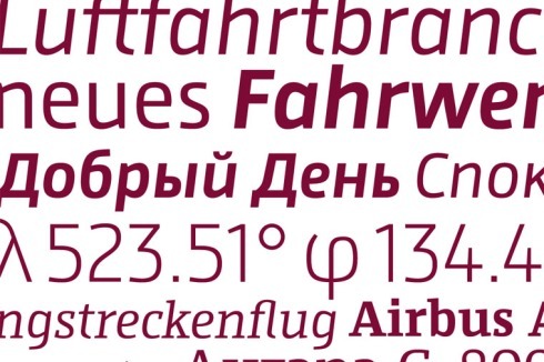 „BER Sans“: Schnitte, Zahlen und Glyphen<br />