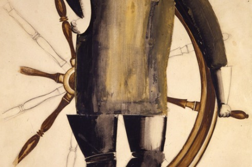... und Kostüme („Steuermann“ zu Wagners Oper “Der fliegende Holländer”, 1915-1918).<br />