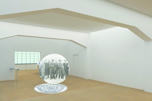 ...werden Informationen via Tablets, Filmen und Installationen vermittelt.<br />
