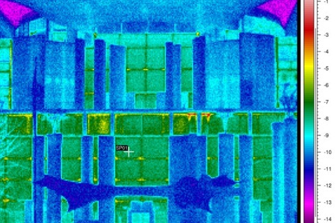 Das Bundeskanzleramt im Spreebogen steht dagegen glänzend da: energetisch jedenfalls keinerlei Schwachstellen.<br />