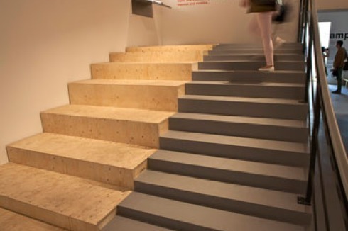 Auch die Treppe wurde in Süddeutschland systematisch erforscht.<br />