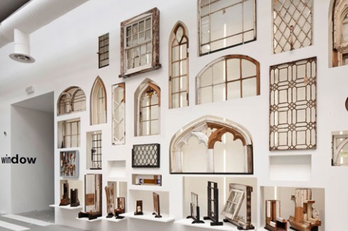 Auch bei den Fenstern funktioniert das Prinzip Collage: Neben einer Fenstersammlung der britischen Brooking National Collection ...<br />
