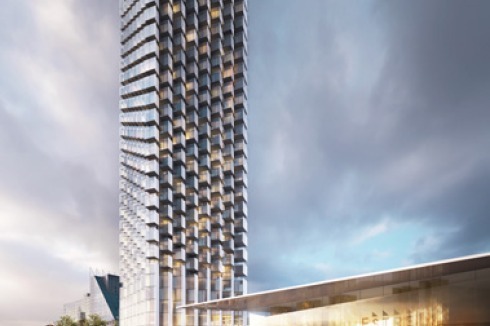 ... "nicht angemessene Bild eines Wohnhochhauses." Eine Anerkennung für<br /><a href="http://www.ingenhovenarchitects.com/" >ingenhoven architects</a><br />
