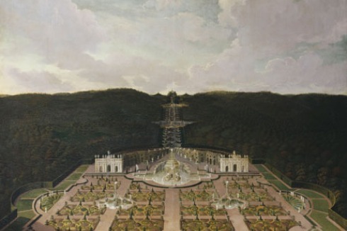 Rymer van Nickelen, Blick vom Fontänebecken bis zum Oktogon<br />