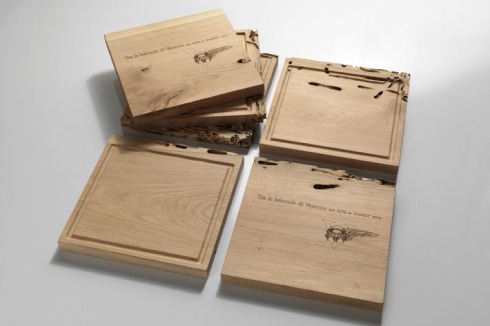 Die quadratischen Platten des Pariser Produktdesigners Philippe Starck ...<br />