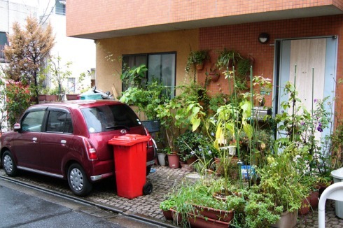 Der Platz ist rar in Tokio, alles muss sorgfältig verstaut werden.<br />