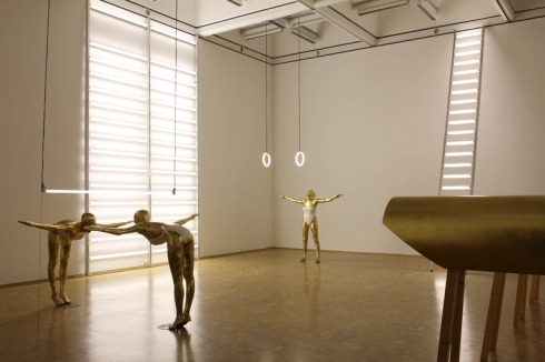 Die Turnstunde, Installationsansicht (1984)<br />