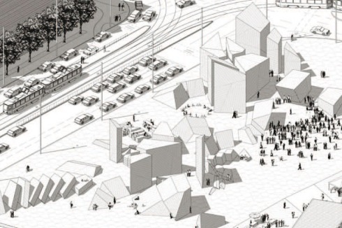 Stan Allen Architect, Stan Allen, New York City; Nat Oppenhiemer, PE, RSA Associates, Structural Engineers, New York City<br />