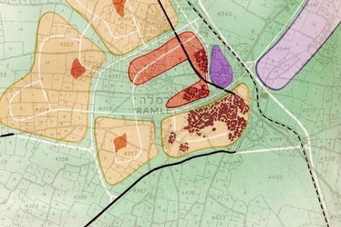 Die New Town Ramleh: Die neuen Nachbarschaften wurden gleichmäßig verteilt, um urbane Dichte zu vermeiden.<br />