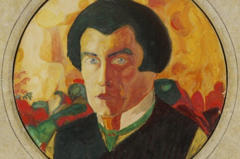 Kasimir Malewitsch "Selbstportrait"<br />