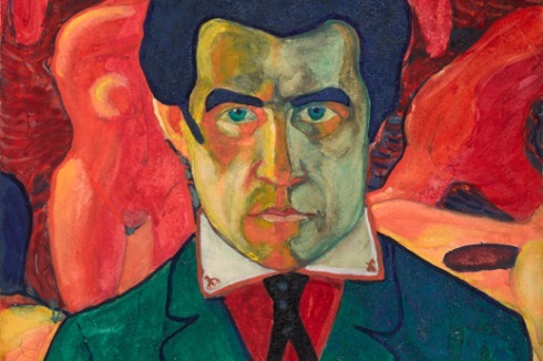 Kasimir Malewitsch "Selbstportrait"<br />