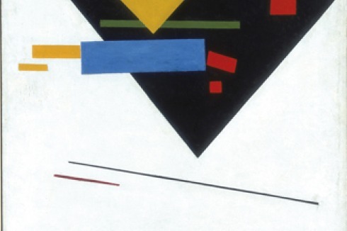 Kasimir Malewitsch "Suprematistisches Gemälde"<br />