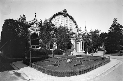 Abriss nach 38 Jahren - Der Palais des Beaux-Arts (1890-1928) musste dem Sporting Club d'Hiver weichen<br />
