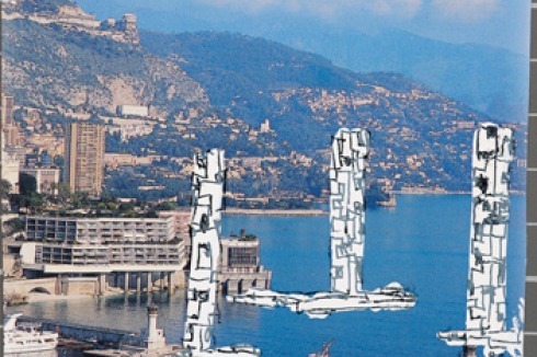 Yona Friedmans Vision eines monegassischen Venedigs - La Venise monégasque, 1960/2006<br />