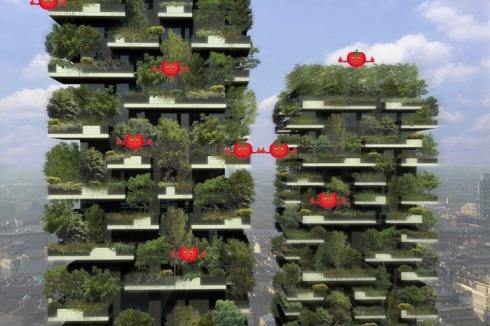 ... sollen Tomaten wachsen; der gesamte Bau zu einem Urban-Farming-EXPO-Gebäude werden.<br />