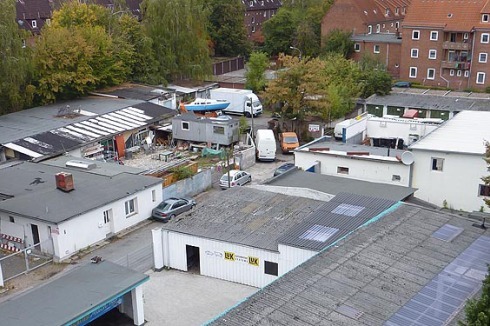 IBA Hamburg: In Wilhelmsburg soll eine 6700 Quadratmeter große Gewerbefläche ...<br />