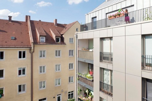 2008 realisierten die Architekten in München-Neuhausen ...<br />