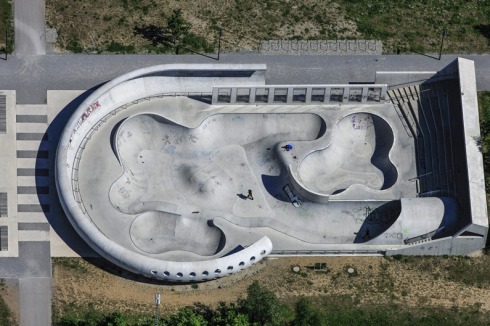Skatepark "Am Hirschgarten" in München<br />