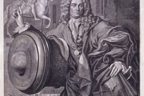 Johann Georg Wolffgang: Portrait des Erzgießers Johann Jacobi (1661-1726), Berlin, 1709<br />