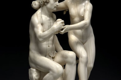 Leonhard Kern: Adam und Eva (Der Sündenfall), Berlin, 1646 (?)<br />