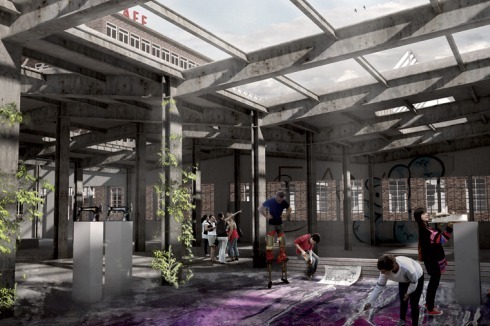 "Gemeinsame Reflektion und Transformation unterschiedlicher Szenarien statt der tradierten Städtebauregeln motivieren hier die Architekten, Bauherren und Nutzer, sich neu zu orientieren."<br />