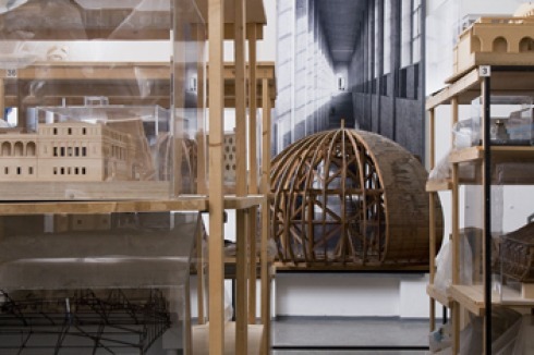 Modellarchiv des Architekturmuseums der TU München<br />