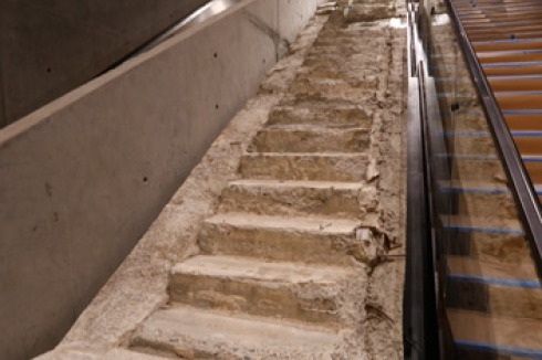 Über die "Survivors’ Stairs" flüchteten am 11. September 2001 Evakuierte aus den 110 Etagen.<br />