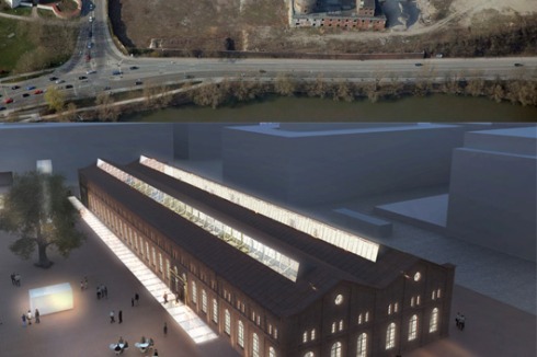 Die alte Gießerei ist das wichtigste Entwicklungsgebiet der Altstadt.<br />