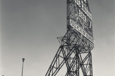 Pabst Blue Ribbon Sign, Chicago, Illinois, 1946<br />