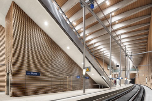 S-Bahn-Station "Markt" von KSW<br />