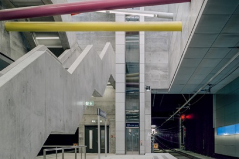 S-Bahn-Station am Bayerischen Bf. von Peter Kulka<br />