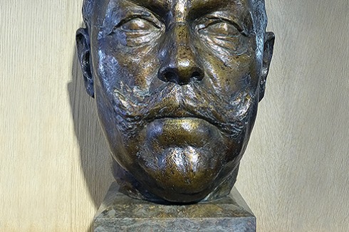 Bronzekopf Friedrich Loefflers, im Kunstbesitz des FLI<br />