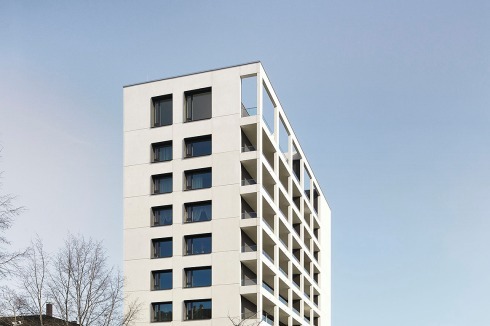 Generalsanierung und Aufstockung Wohnhochhaus in Pforzheim<br />