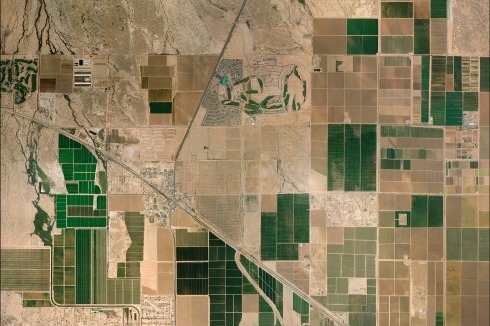 Die Stadt Maricopa vor dem Immobilienboom (2003) ... <br />
