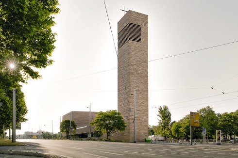 Ansicht der Kirche von Westen<br />