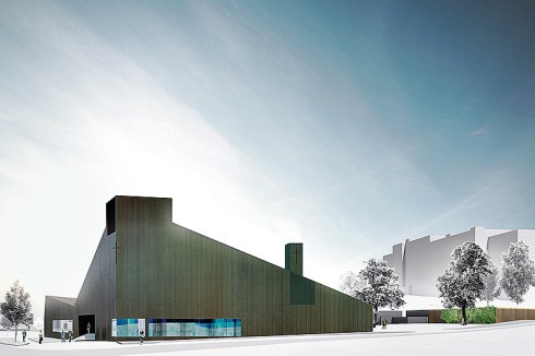 Die Suvela Kapelle in Espoo ist derzeit im Bau.<br />