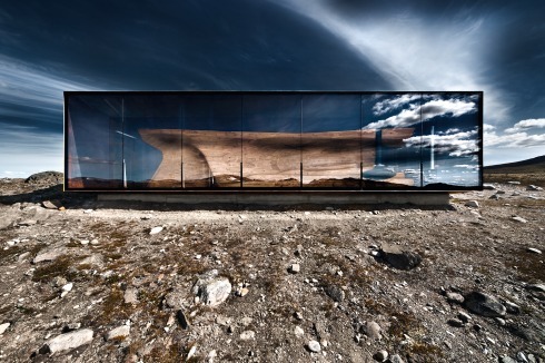 Snøhetta: Tverrfjellhytta, ein Pavillon zur Rentierbeobachtung im Dovrefjell Nationalpark<br />